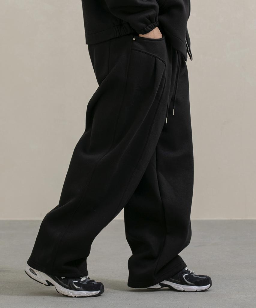 RUGGED HOUSE Arch Section Fleece-Lined Sweatpants 2 Colors