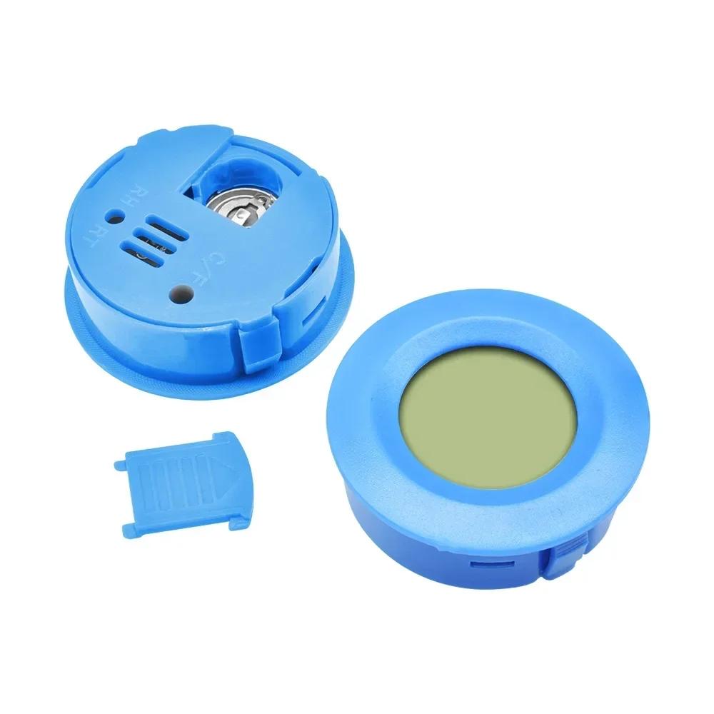 Мини ЖК-круговой электронный термометр и гигрометр Холодильник Термогигрометр Цифровые термометры Инструменты Бытовая техника