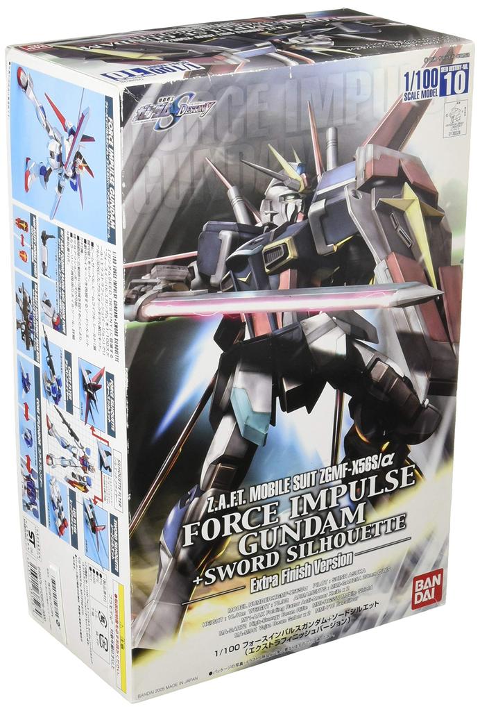 Force Impulse Gundam Sword Silhouette Included Extra Finish 1/100 Ver.