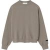 Fear of God Essentials Classic Fleece Crewneck Homestead Heather Men Tops Tan 192SP252043F