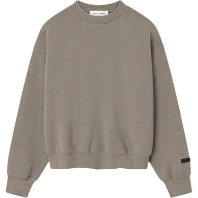 Fear of God Essentials Classic Флисовый свитшот Homestead Heather Мужские топы Загар 192SP252043F
