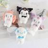 Очаровательный плюшевый брелок Sanrio, очень мягкий Cinnamoroll, Kuromi, Melody, подвеска для сумки