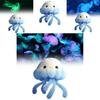 Delightful Plush Jellyfish Keychain Accessory For Childrens Backpacks With Short Plush Design
