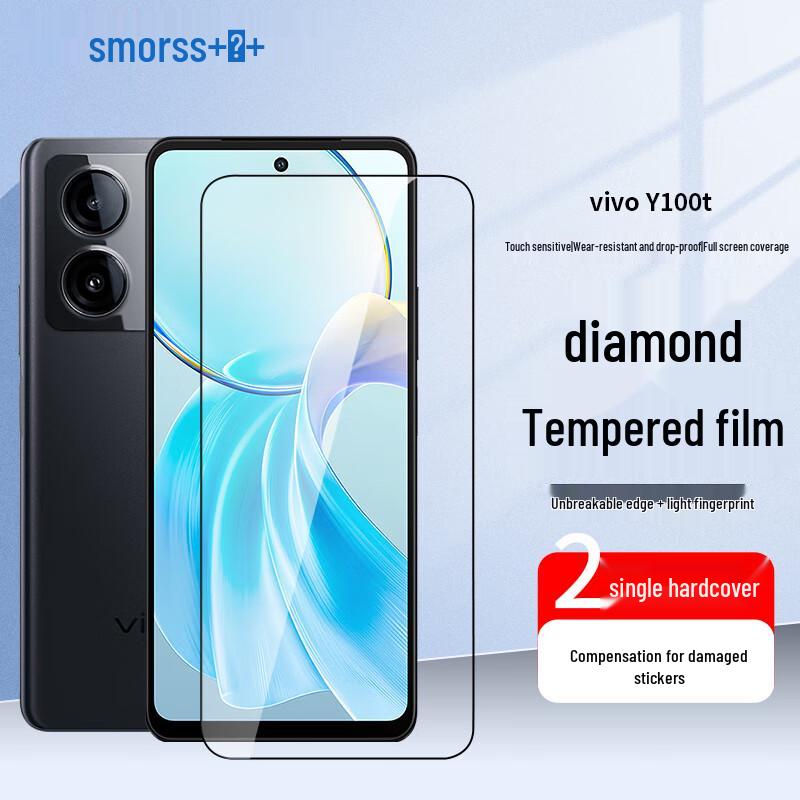 Защитные пленки для экрана и объектива телефона Smorss Vivo