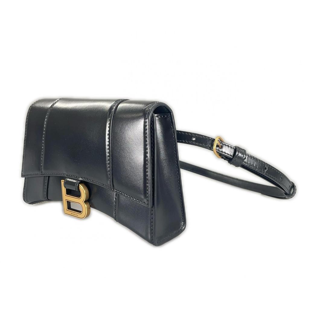 Balenciaga / Черный / Сумка-банан / Песочные часы / Номер модели 610460/ЖЕНСКИЙ
