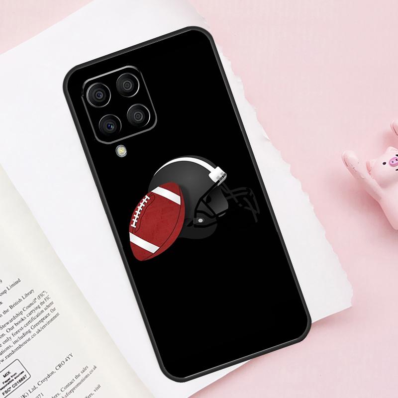 Чехол для американского футбола для Samsung Galaxy M52 M32 M12 M13 M53 M51 M31 M11 M14 M34 M54 M16 M36 M56 M15 M35 M55