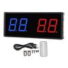 Electronic Scoreboard USB Wireless Remote Control 5 Levels Brightness Adjustment LED Tabletop
