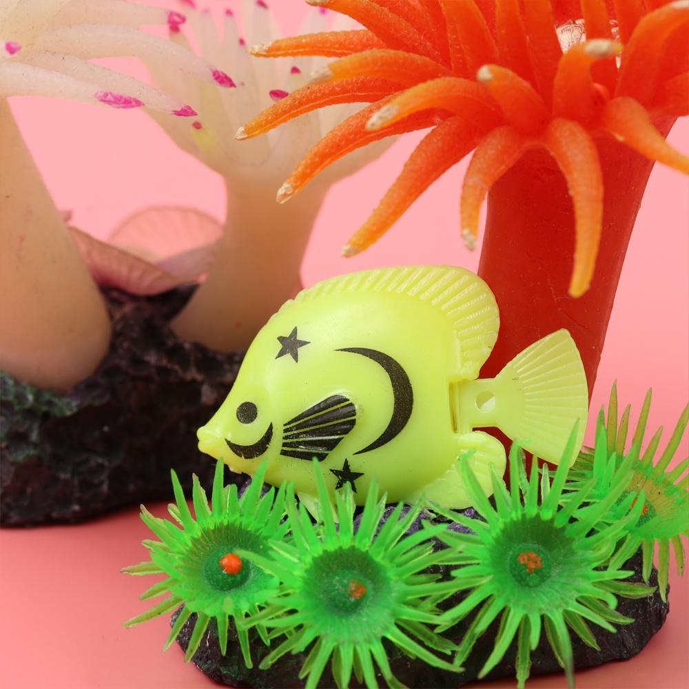 Декор для аквариума, Плавающий искусственный декор в виде рыбок, Товары для питомцев, Декоративные рыбки, Украшения для аквариума