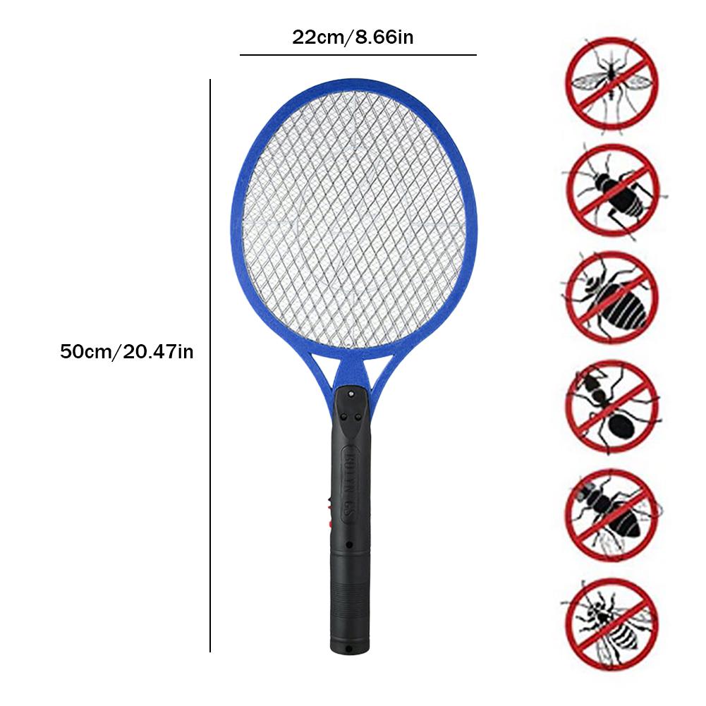 Battery Power Mosquitos Killer Electric Mosquito Repeller Portable Killer Insects Swatter Racket for Home Accessories Tools 2024