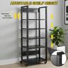 5/6/7-Tier Heavy Duty Audio Component Rack HiFi Amplifier Rack Audio-Video Shelf CD Record Player Stereo Receiver Holder
