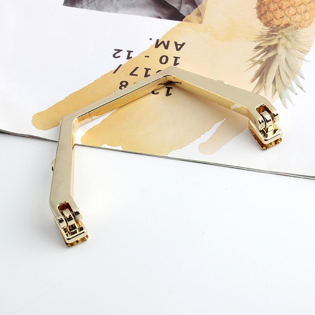 Милая металлическая ручка для сумки, замена для самодельных сумок через плечо, изготовление сумок