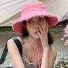 Женская летняя шляпа-ведро с широкими полями для защиты от солнца, мягкая бахрома, складные рыбацкие шляпы, леди, девушка, для улицы, пляжа, путешествий, защита от солнца
