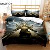 3D Print Game Diablo Bedding Set,Duvet Cover Comforter Bed Set Quilt Cover Pillowcase,King Queen Twin Size Boys Girls Adultse