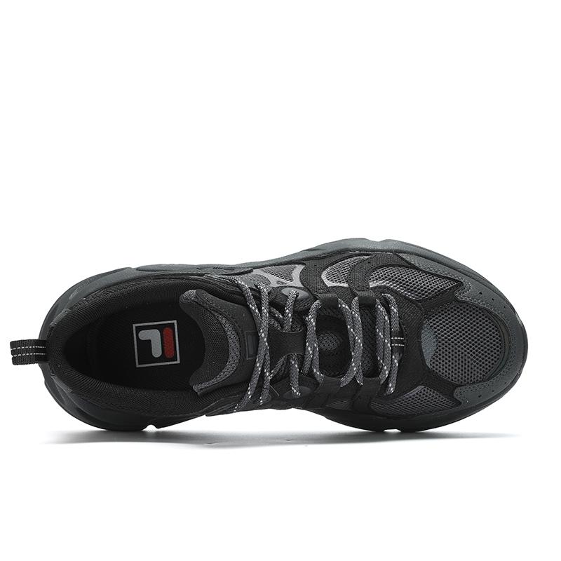 Fila Mars 3 Удобные Прочные Низкие Повседневные Кроссовки Женские кроссовки Черные F12W432103FDB