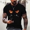 Devil Graphics T-Shirt Casual Men's Short Sleeved Tees Summer Mens Clothing Loose T-Shirt For Male Oversized Tops Streetwear 5XL