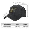 Angine de Poitrine Duo Рок-группа Бейсболки Потертый Деним Кепка Snapback Унисекс Для тренировок на свежем воздухе Регулируемая посадка Кепки Кепка
