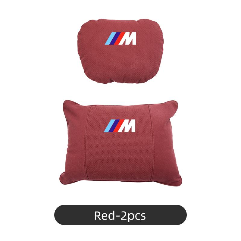 XJVYV1 For BMW 2025 Hot Car Accessories Flip Fur Headrest Lumbar Support For BMW G30 G20 M3 M5 E46 E92 E93 E60 E70 X3 X4 X5 X1 E39 F30