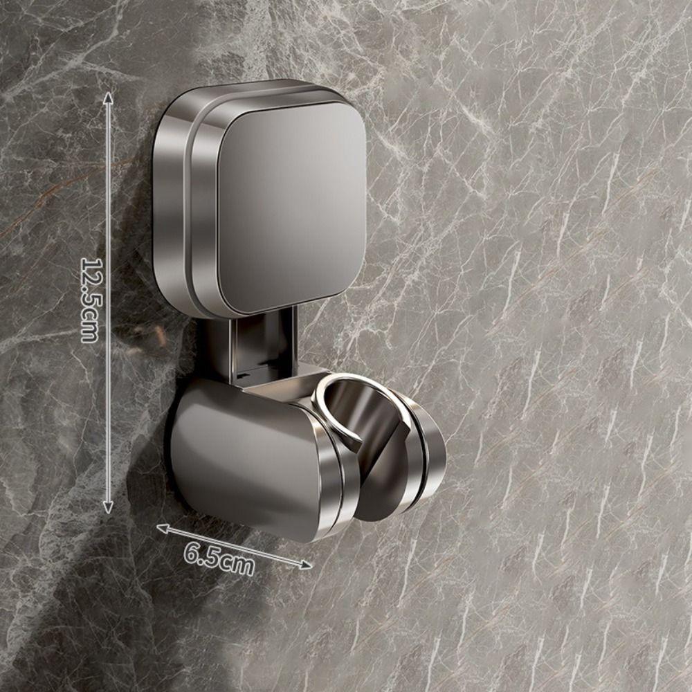 Держатель для душевой лейки на присоске, регулируемый распылитель, фиксированное основание, аксессуары для ванной комнаты