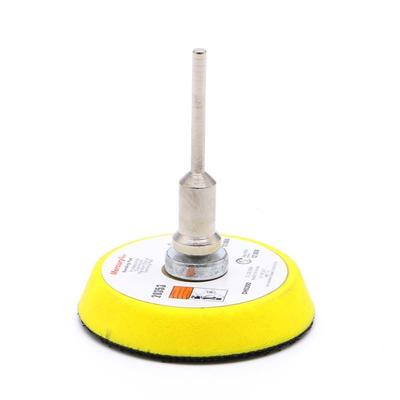 5.1cm Mélange Cran Ponceuse Disque 3mm Tige Ponçage Vernis Polir Pad Backer Plat