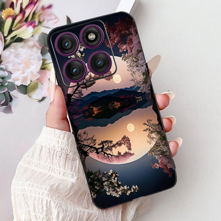 For Cover Motorola Moto Edge 60 Case Moto Edge 60 Pro Phone Cases Cool Dragon Carp Silicon Funda For Moto Edge60 Fusion 60s Capa