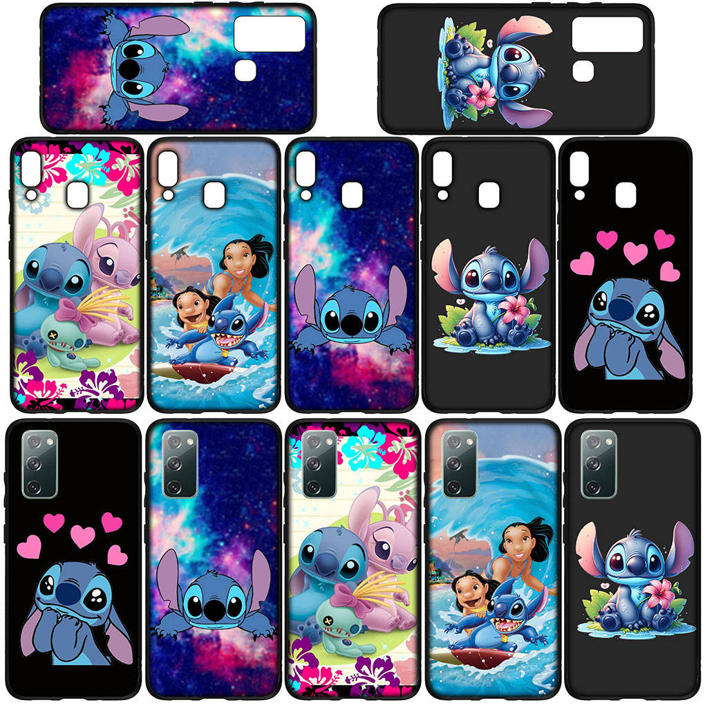Чехол для телефона Samsung Galaxy S25 S24 S23 iPhone 16 15 Xiaomi Redmi Note 14 13 12 16E X 11 Pro Max OPPO Moto Huawei Comics Lilo Luxury Stitch Cover