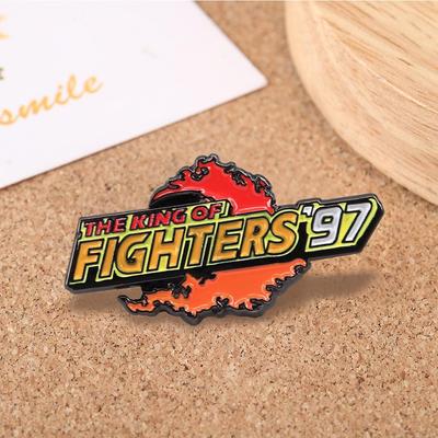 Эмалевый значок с логотипом The King of Fighters 2002 3D - Аксессуар-значок 'Ветер и Облака Перерожденные'