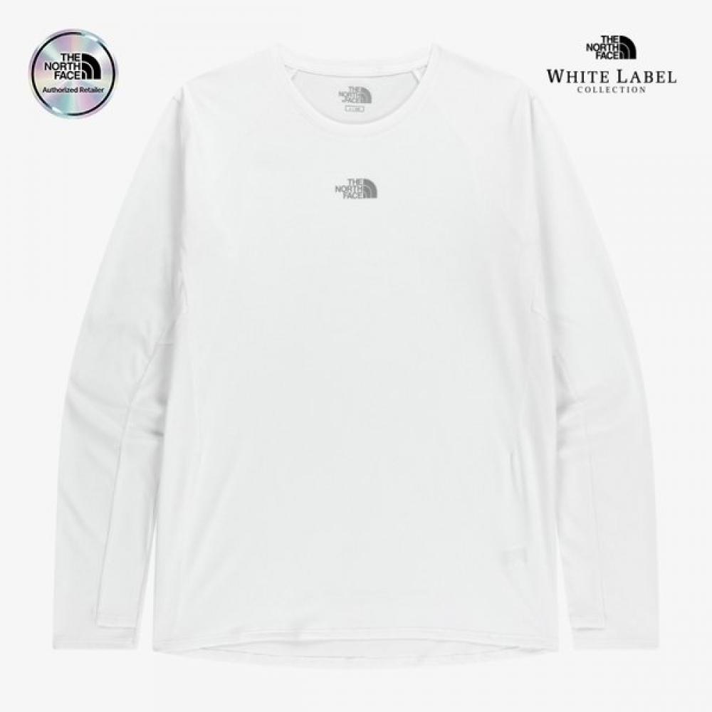 The North Face Women S Step Up Long Sleeve Round Tee Wht Nt7tr55k