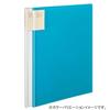 KOKUYO File Clear File Carry All Fixed Type Back Pocket B4 20 Pockets Blue La-5824B