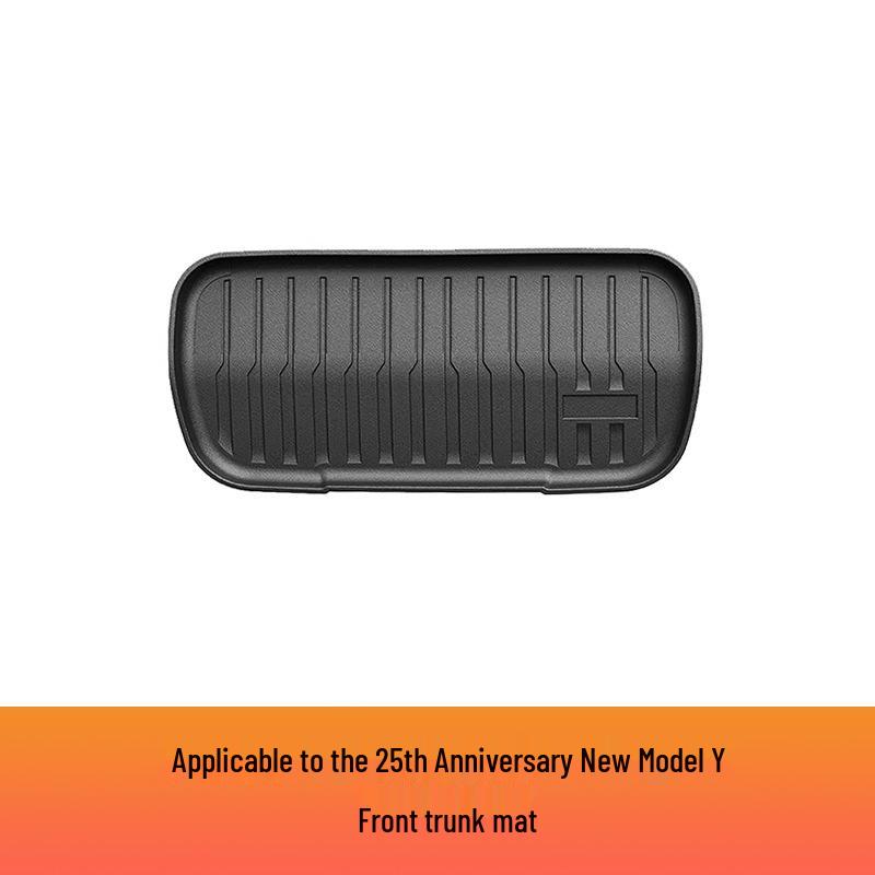 Tesla Model Y 2025 Рестайлинг TPE Коврики для пола и багажника с накладкой на спинку