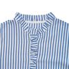 Skirt With Fungus SummerEuropean And American Women Wear Vertical Striped Shirt Dresses