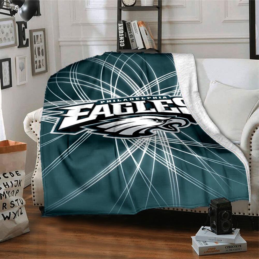 Philadelphia Eagles Blanket Comfortable Great For Seaside Chair Picnics Allseason Use Stylish Decor Unique Gift For Family And Friends Camping