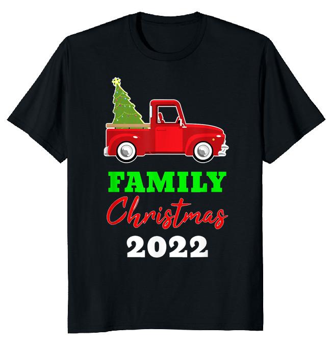 NEW LIMITED Merry Christmas Family 2022 Classic Novelty Tee