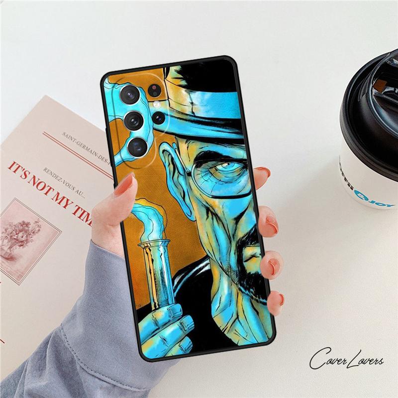 Чехол для телефона Хейзенберг из Во все тяжкие Для Samsung Galaxy S24 S25 S23 S22 Ultra Note 10 20 Plus S20 S21 FE