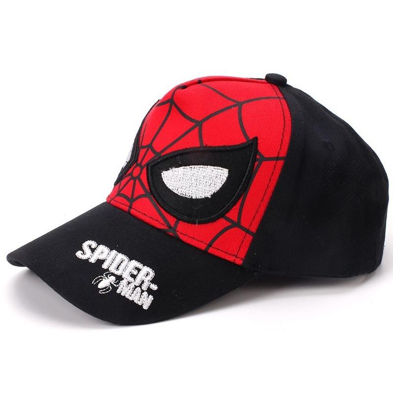 Baseball Cap, Spring and Autumn, Children's Cartoon Hat, Trendy Spider Man Hat, Sun Shading, European and American