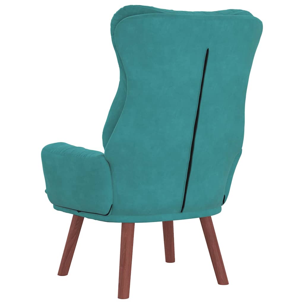 Armchair Turquoise 69 x 74 x 93 cm Velvet