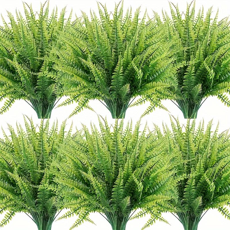 Искусственные растения, Уличные УФ-стойкие искусственные растения, Искусственный цветок премиум-класса с устойчивостью к окислению, Искусственный папоротник Бостонский с ощущением натурального, Внутреннее и наружное подвесное кашпо
