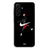 Чехол Для Samsung Galaxy A57 Nike Jordan логотип черный фон Maniacase