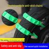 Universal Anti-Skid Chains for Electric Vehicles and Motorcycles