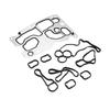 Oil Filter Housing Oil Cooler Gasket Seal Set For BMW COOLER HEAT EXCHANGER N47N N47S N57N N57S Engine Gaskets 6