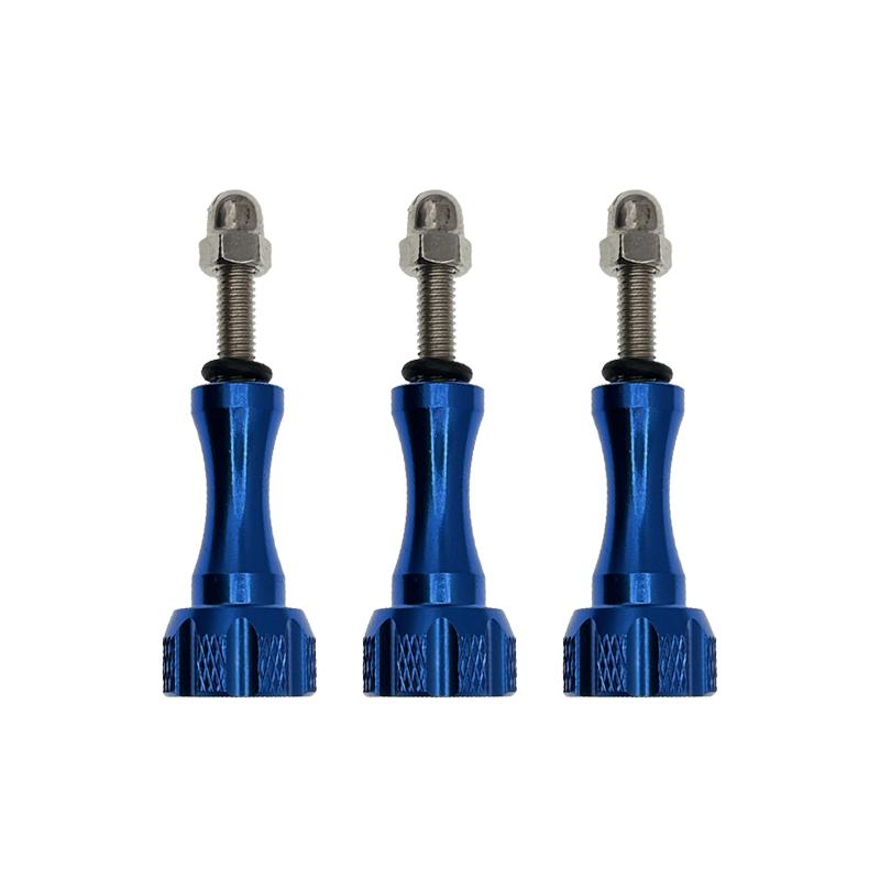 Aluminum Bolt Nut Thumb 1/4 Screws Mount for GoPro 13 12 11 10 9 8 DJI Osmo Action 5 6 Pro 4 Insta360 X6 X5 X4 Camera Accessory