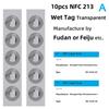 10Pcs Ntag213 Ntag215 Nfc Tag Sticker 13.56Mhz Iso14443A Label Phone Available Rfid Adhesive Label