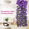 2Pcs Simulated Flowers Bouquet Bright Color Indoor Outdoor Artificial Plants Lifelike Design No Withering Artificial Flowers