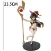 Фигурка 23 см KonoSuba Благословение богов на этот чудесный мир Аниме фигурка Мегумин Фигурки Милая статуэтка Коллекционная модель Игрушки Подарок
