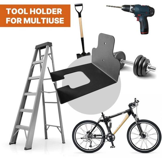 Подставка для садового электроинструмента, стойка для кустореза, прочная, несущая, простая в установке, настенная стойка для хранения триммера