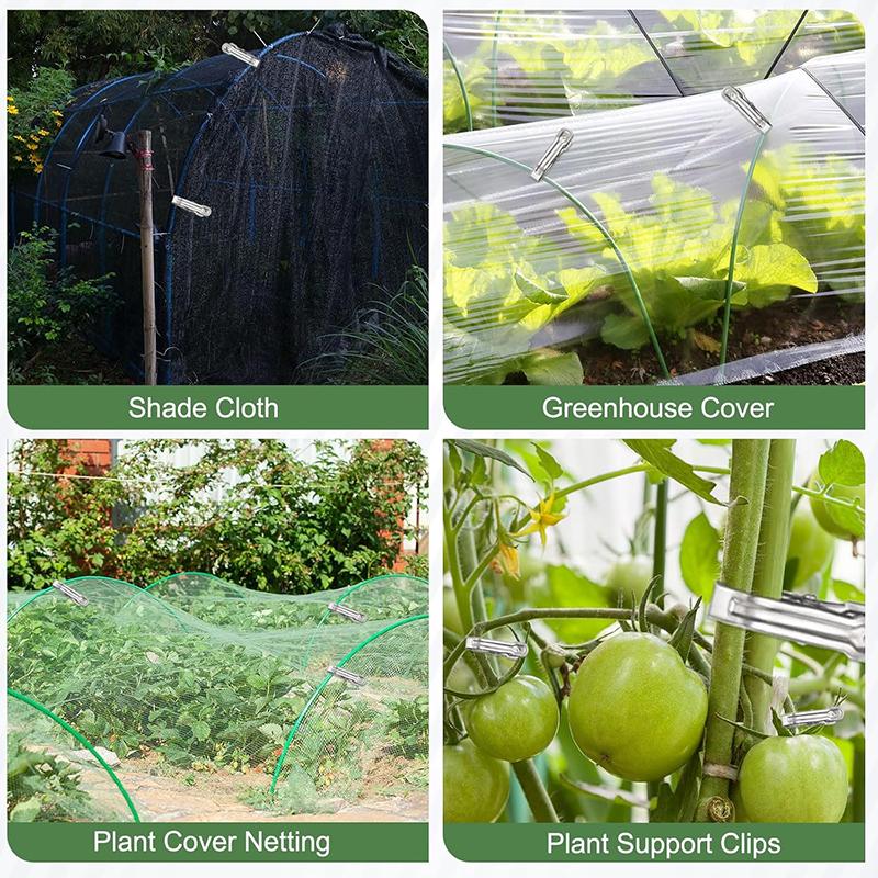 20 шт. Прищепки для белья из нержавеющей стали, зажимы для полотенец для бассейна и пляжа, прищепки для одежды, зажимы для прививки садовых растений, зажимы для одежды и одеял