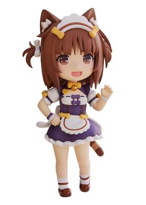 PM Office A Мини-фигурка Azuki из Nekopara Примерно 100 мм Полная фигурка (СЛИВА) 100! Фигурка, Высокая, Без масштаба, ПВХ, PF194, Раскрашенная,