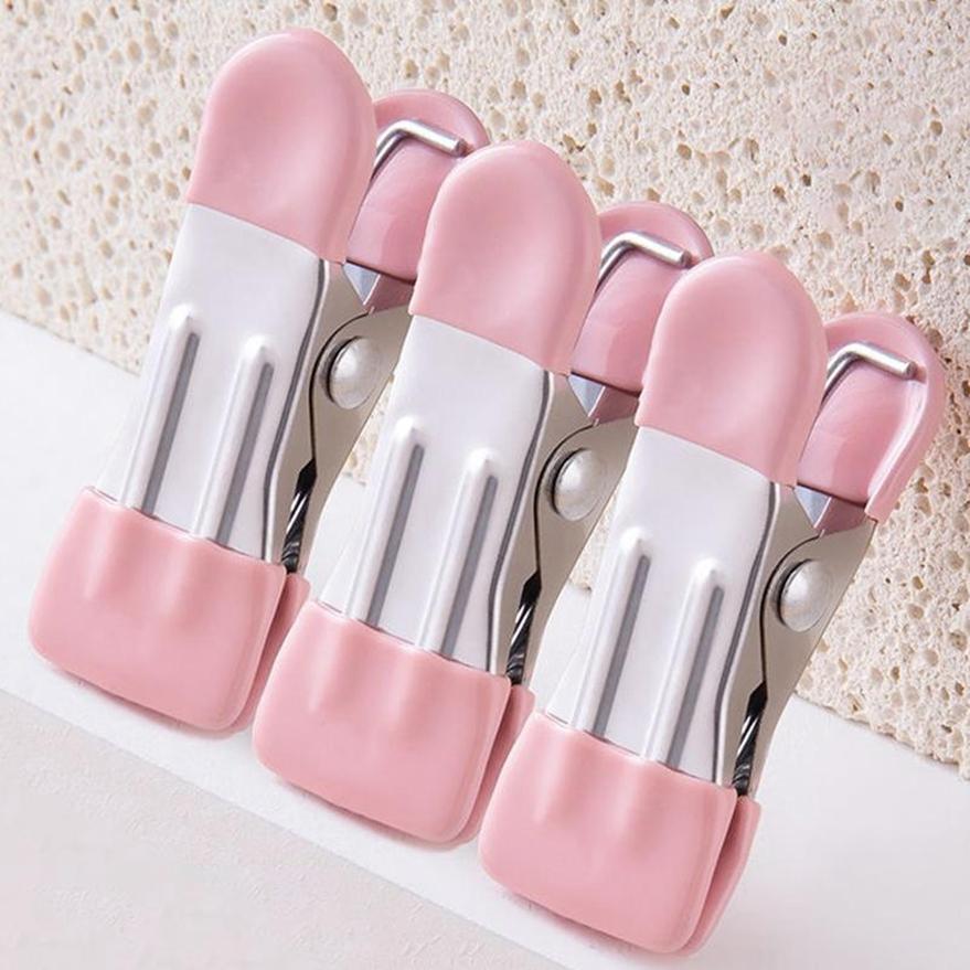 10 шт./компл. прочные многофункциональные мини-прищепки с двумя головками, зажимы для сушки, креативные нескользящие зажимы для маленьких пакетов с едой