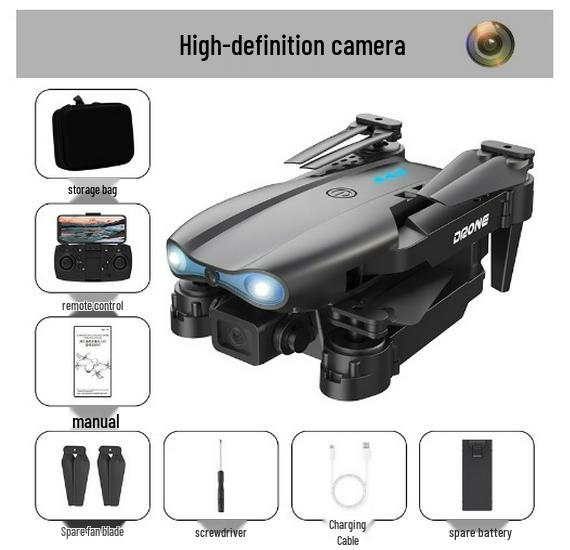 E99 K3pro Folding Drone: HD Dual Camera, Three-Sided Obstacle Avoidance, Remote Control Aircraft for Aerial Photography.