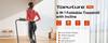 2026 Treadmill TP4 4in1 Faltbares Laufband, 12km/h, 9% Neigung, 2,5 PS Motor, Fernbedienung & LED Display, Platzsparend for Home & Office