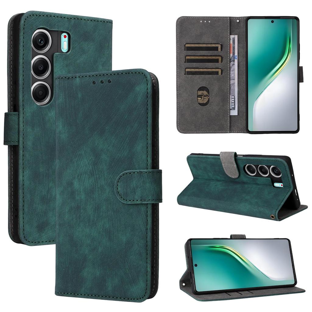 Чехлы-книжки для Tecno Camon 40 Pro из искусственной кожи, защита всего корпуса с [блокировкой RFID], противоударный чехол для телефона